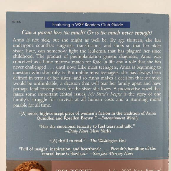 π 3/$25 My Sisters Keeper by Jodi Picoult | Paperback - Picture 3 of 6